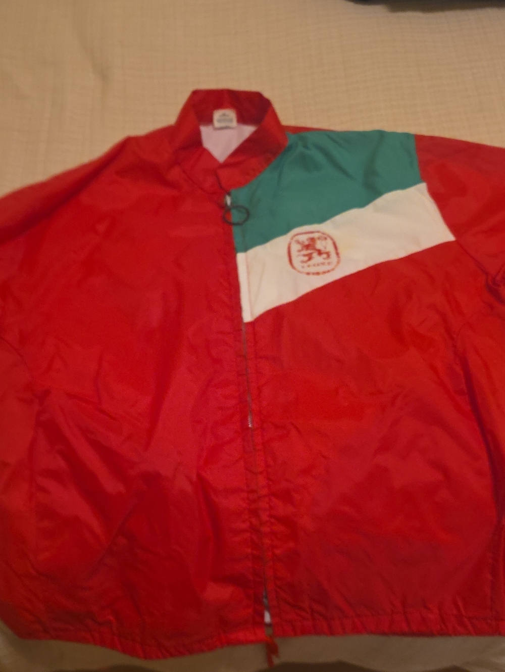 Men's Leone King Jack Red Windbreaker Jacket